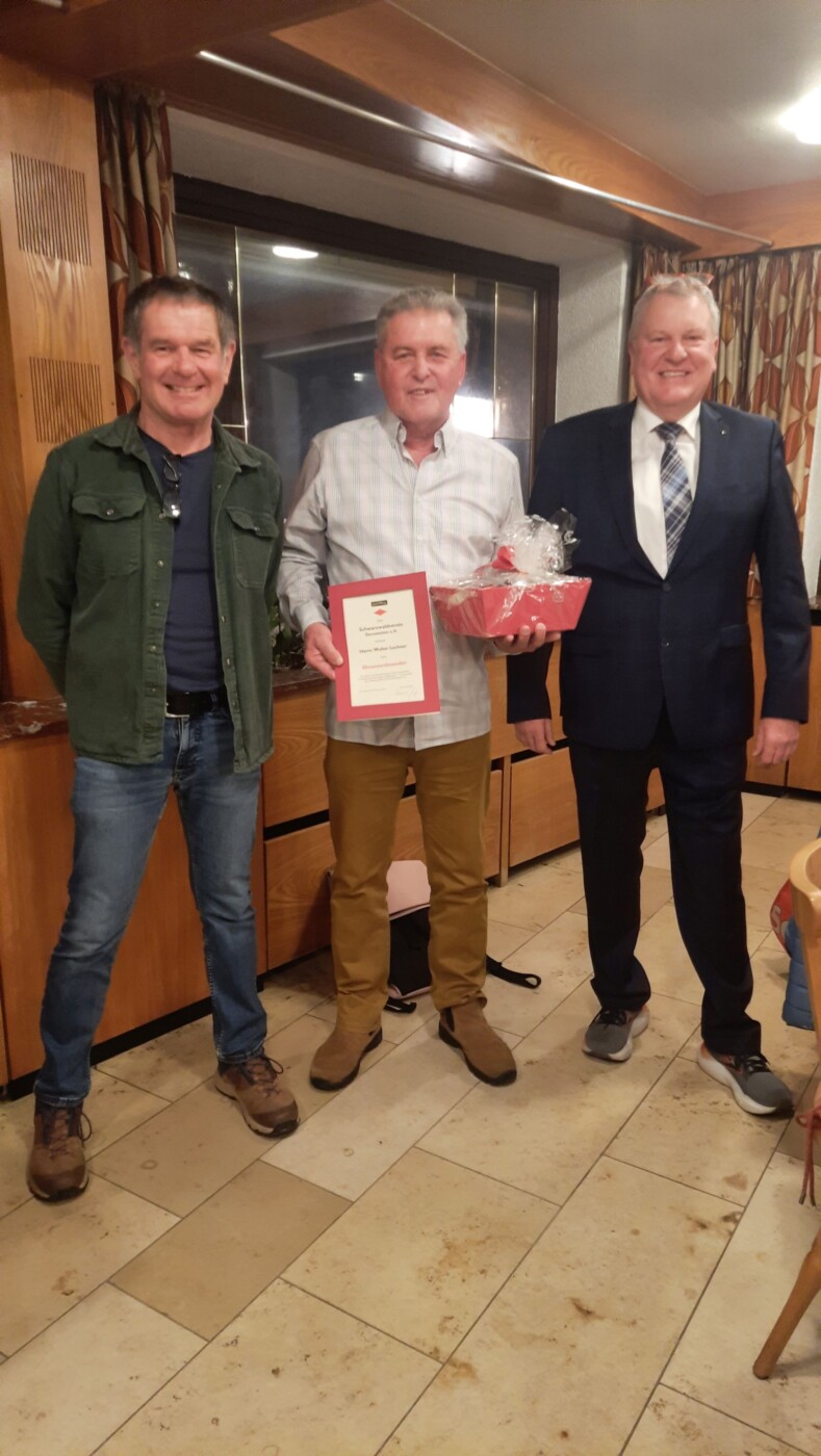 Ehrenvorsitzender Walter Lechner