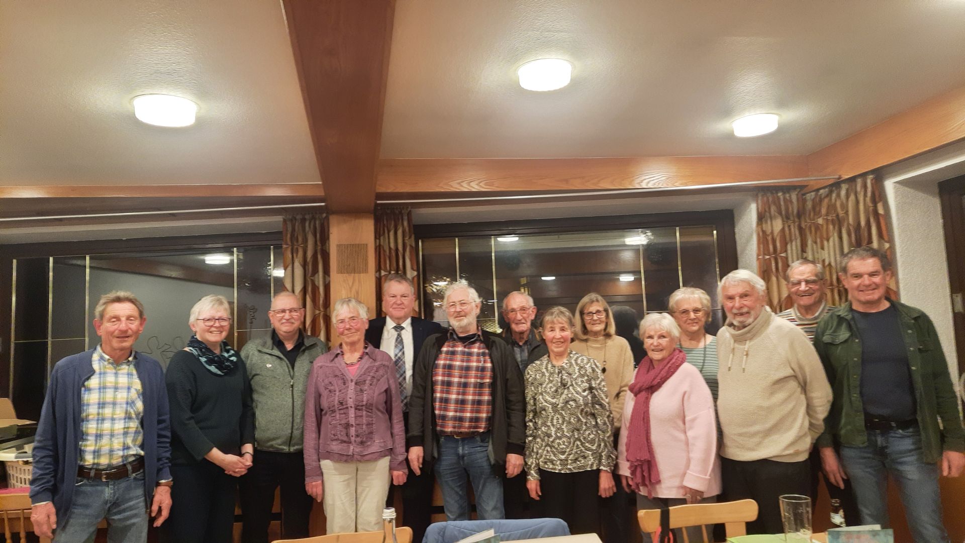 Die geehrten Mitglieder